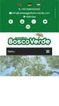 Mobile Screenshot of campeggioboscoverde.it