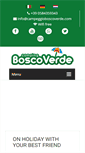 Mobile Screenshot of campeggioboscoverde.com